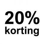 20-korting