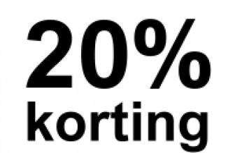 20-korting