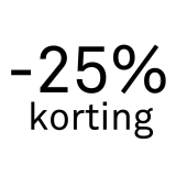 25% extra korting op hondenvoer
