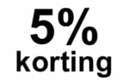 Kortingscode van 5% korting op sportitems