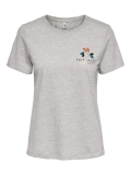 ONLY front print T shirt met 50% korting